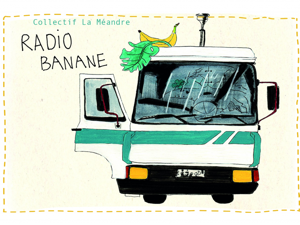 Radio Banane avec la cie la Méandre - Projet d'éducation artistique et culturelle 2024