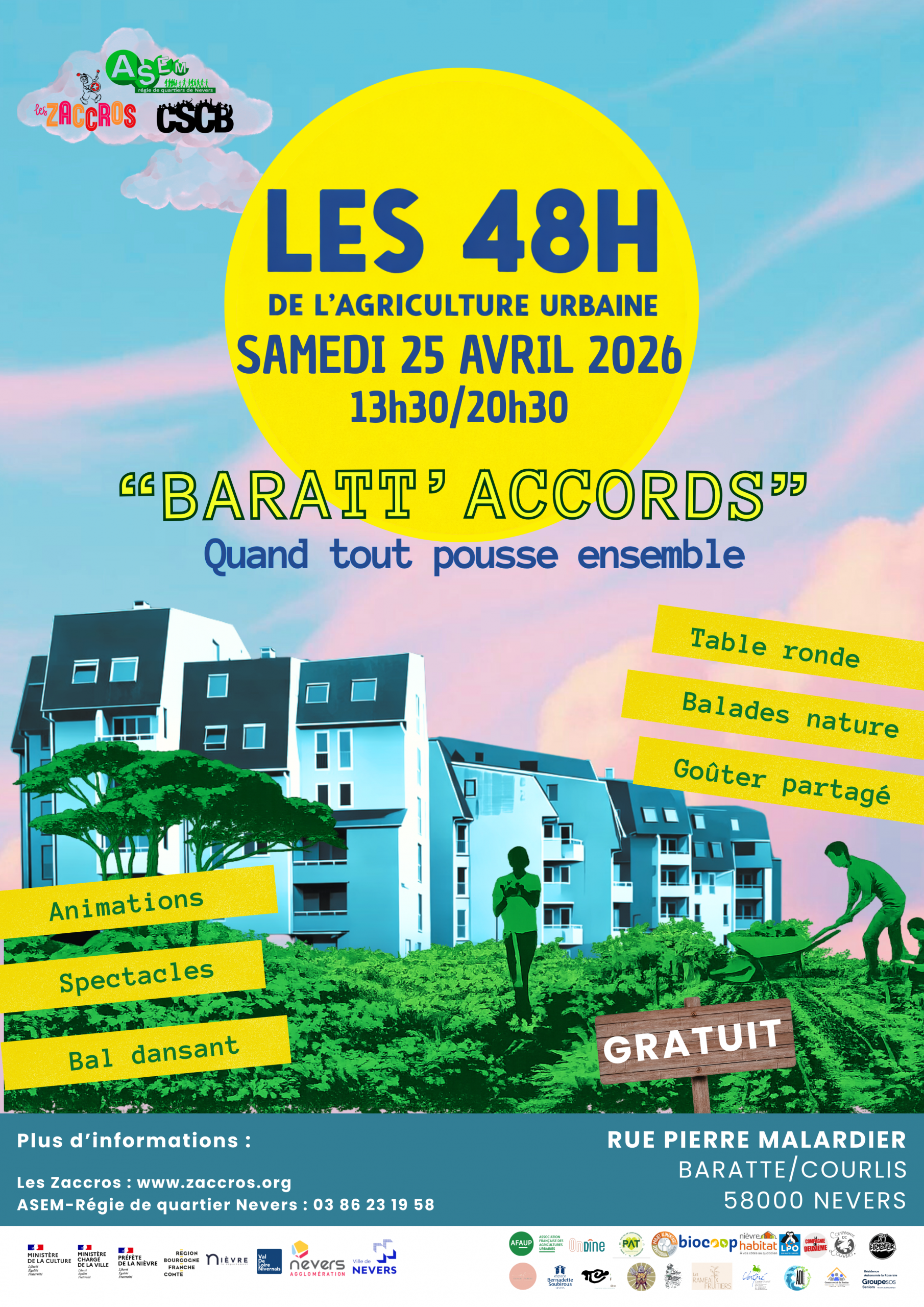 Les Zaccros en escapade à la Baratte - Projet politique de la ville 2026