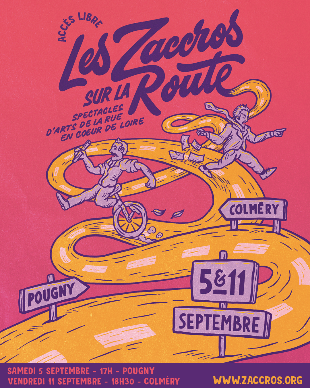 Les Zaccros sur la route en Coeur de Loire - 5 & 11 septembre 2026